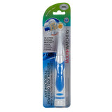Mouth Watchers Antimicrobial Toothbrushes Power Toothbrush Blue, Soft Adult