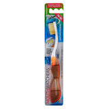 Mouth Watchers Antimicrobial Toothbrushes Red, Soft Travel