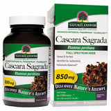 Nature's Answer Supplements Cascara Sagrada Bark 90 vegetarian capsules Single Herb