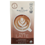 Navitas Organics Superfood Lattes Cacao Latte 10 (0.42 oz.) packets