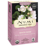 Numi Tea Organic Teas White Rose 16 tea bags White Teas