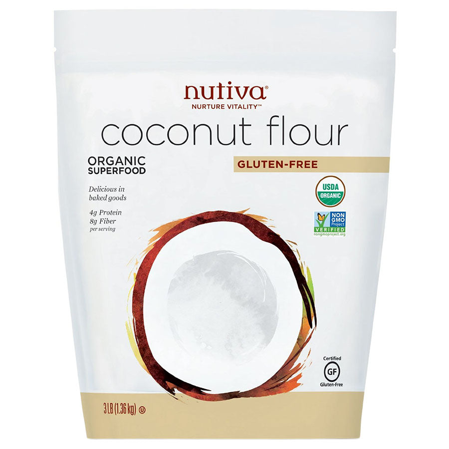 Nutiva Organic Coconut Flours Coconut Flour 3 lbs.