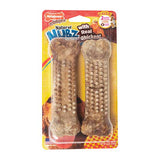Nylabone Products Healthy Edible Dog Chews Nubz Chicken, Large 2-pack