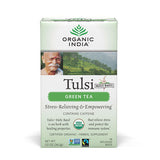 Organic India Tulsi Infusions Tea Green 18 infusion tea bags