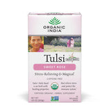 Organic India Tulsi Infusions Tea Sweet Rose 18 infusion tea bags