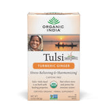Organic India Tulsi Infusions Tea Turmeric Ginger 18 infusion tea bags