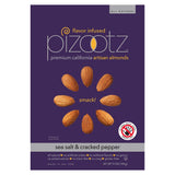 Pizootz Flavor Infused Almonds Salt & Pepper 5 oz. resealable bag
