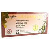 Prince of Peace American Ginseng Extract Ryl Jlly B Plln 10 cc 10 ct
