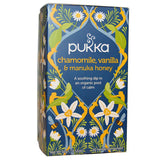 Pukka Organic Teas Chamomile, Vanilla & Manuka Honey Herbal Teas 20 tea sachets