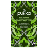 Pukka Organic Teas Supreme Matcha Green Green Teas 20 tea sachets
