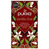 Pukka Organic Teas Vanilla Chai Chai Teas 20 tea sachets