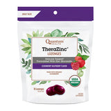 Quantum Thera Zinc Elderberry Lozenges, Raspberry Flavored 18 count bag