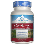 Ridgecrest Herbals Herbal Remedies Clear Lungs (Red) 120 count