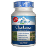 Ridgecrest Herbals Herbal Remedies Clear Lungs Extra Strength 60 count