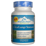 Ridgecrest Herbals Herbal Remedies Clear Lungs Immune 60 count