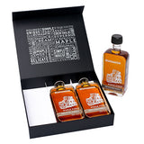 Runamok Maple Organic Maple Syrup Barrel Aged Gift Boxes 3 Pack