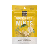 Sencha Naturals Green Tea Leaf Mints Ginger Pocket Mints 12 (0.88 oz.) resealable packets per box