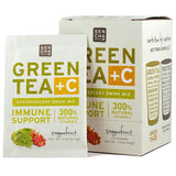 Sencha Naturals Immune Support Dragonfruit Green Tea + C Effervescent Drink Mixes 10 (0.18 oz.) packets