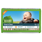 Seventh Generation Baby Care Stage 1 (8-14 lbs.) 44 count Diapers