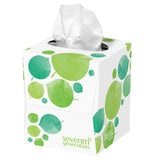 Seventh Generation Facial Tissues (100% Recycled) White 2-ply 85 count cube