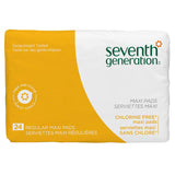Seventh Generation Feminine Care Maxi Regular 24 count Chlorine Free Cotton Pads