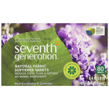 Seventh Generation Laundry Natural Fabric Softener Sheets, Lavender 80 count Fabric Softeners & Stain Removers