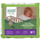Seventh Generation Baby Care Overnight Stage 5 (27+ lbs.)20 count Diapers