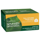 Seventh Generation Trash Bags Tall Kitchen Bags 13 gallon 30 count