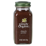 Simply Organic Chipotle Powder ORGANIC 2.65 oz. Bottle