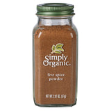 Simply Organic Five Spice Powder ORGANIC 2.01 oz. Bottle