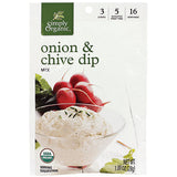 Simply Organic Onion & Chive Dip Mix ORGANIC 1 oz. Packet