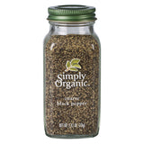 Simply Organic Pepper, Black Coarse Grind ORGANIC 2.47 oz. Bottle