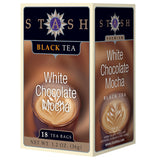 Stash Tea Black Teas White Chocolate Mocha 18 tea bags 20 tea bags unless noted