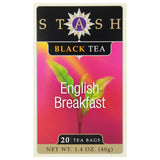 Stash Tea Black Teas English Breakfast 20 tea bags unless noted