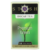 Stash Tea Decaffeinated Tea Blends Premium Green 18 foil tea bags