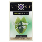 Stash Tea Green Teas & White Tea Blends Fusion Green & White 18 tea bags