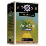 Stash Tea Green Teas & White Tea Blends Mojito Mint with Matcha 18 tea bags