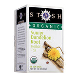 Stash Tea Herbal Teas Organic Sunny Dandelion Root 18 tea bags