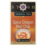 Stash Tea Herbal Teas Spice Dragon Red Chai 18 tea bags
