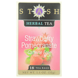 Stash Tea Herbal Teas Strawberry Pomegranate Red 18 tea bags