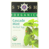 Stash Tea Organic Teas Cascade Mint 18 tea bags