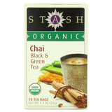 Stash Tea Organic Teas Chai Black & Green Tea 18 tea bags