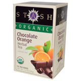 Stash Tea Organic Teas Chocolate Orange Herbal 18 tea bags
