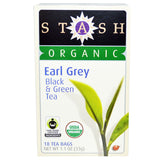 Stash Tea Organic Teas Earl Grey 18 tea bags