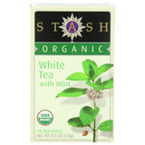 Stash Tea Organic Teas White Tea with Mint 18 tea bags