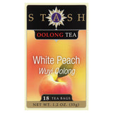 Stash Tea Wuyi Oolong Teas White Peach 18 tea bags
