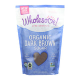 Wholesome Sweeteners Granulated Sugar Organic Dark Brown Sugar 24 oz.