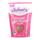 Wholesome Sweeteners Granulated Sugar Organic Light Brown Sugar 24 oz.