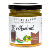 Sutter Buttes Gourmet Mustards Jalapeno Whiskey 9 oz.