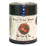 The Tao of Tea Loose Leaf Tins Rose Petal Black 4 oz.